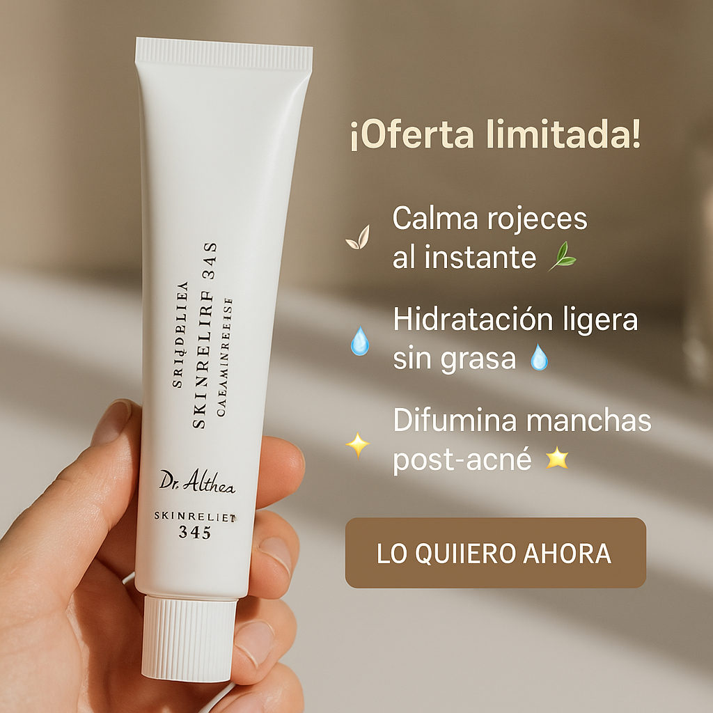 Dr. Althea SkinRelief 345 | Alivio inmediato, reparación profunda