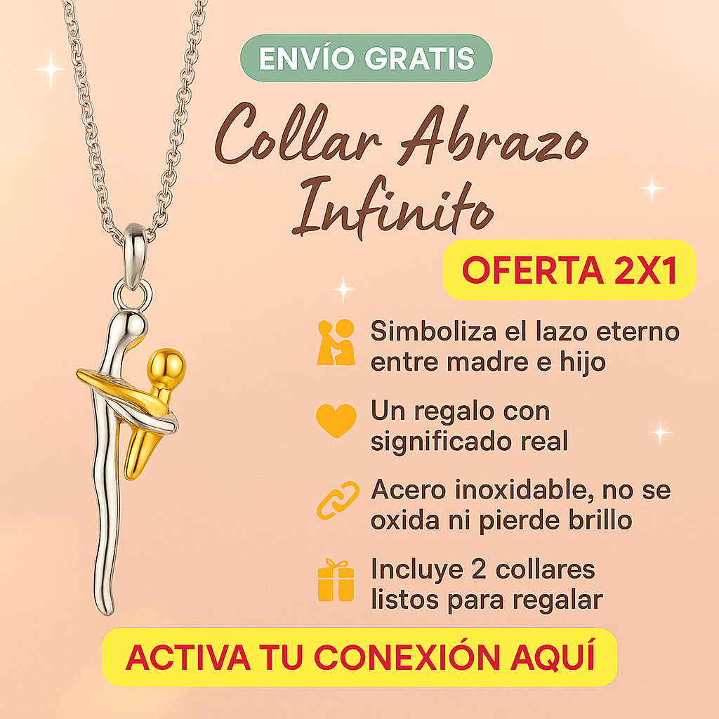 Collar Abrazo Infinito Madre e Hijo(a) OFERTA 2x1
