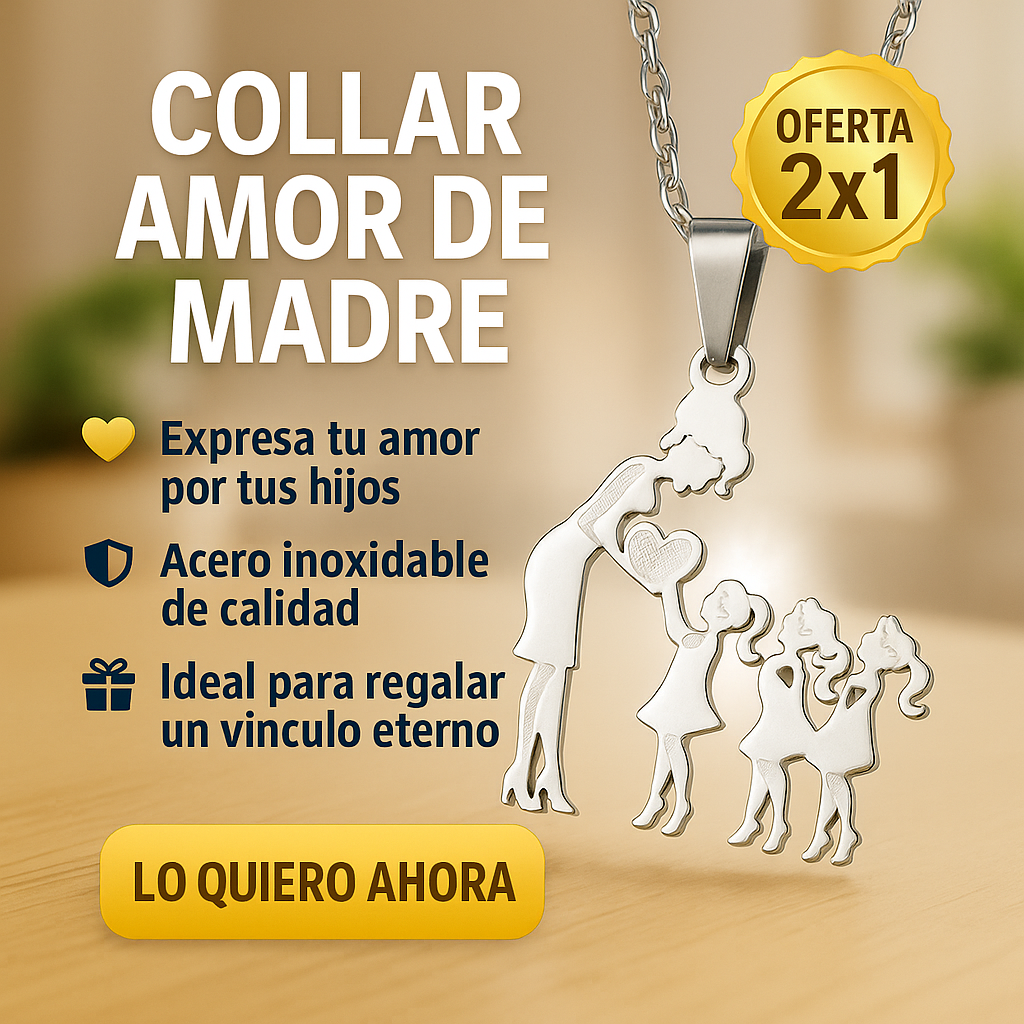 Collar Amor de Madre OFERTA 2x1