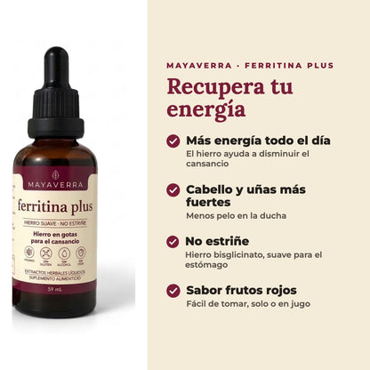 Ferritina Plus MAYAVERRA - beneficios